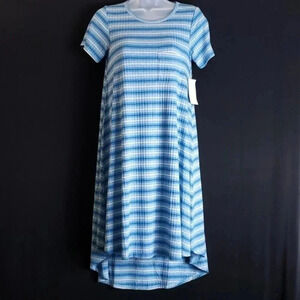 LulaRoe | Dress | Size XXS | Style: Carly |Blue